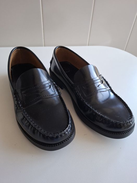 Sapatos mocassin pretos, 41