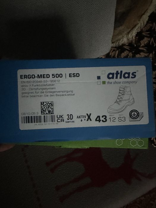 Buty robocze atlas ergo med 500