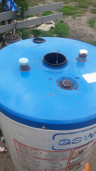 Piec GSW gazowy w dobrym stanie.