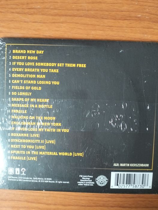 CD STING - My Songs'