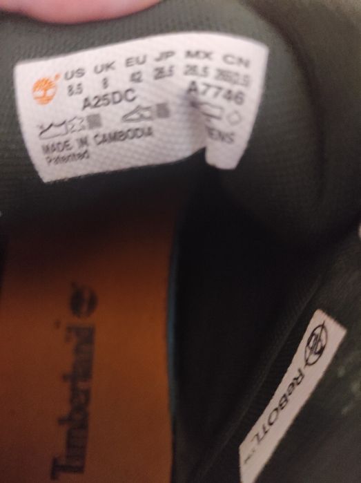 Ботинки Timberland  на мальчика
