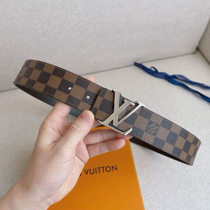 Мужской ремень louis vuitton коричневый чоловічий ремінь луі