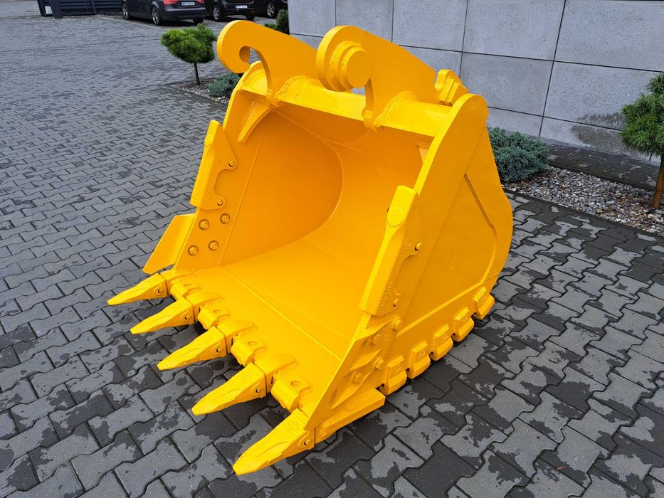 Łyżka skalna podsiębierna 130cm 1m3 do koparki 17-24t Verachtert CW40 CAT 320 Komatsu PC210 Volvo EC220