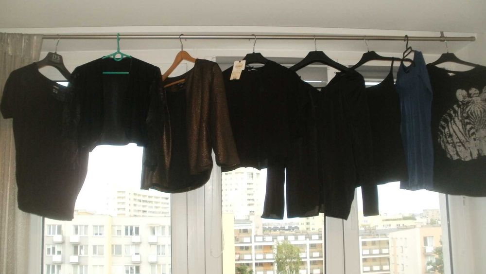 Zestaw ciemnych ubrań damskich S/M/L np. Quiosque, Bonprix -giga paka