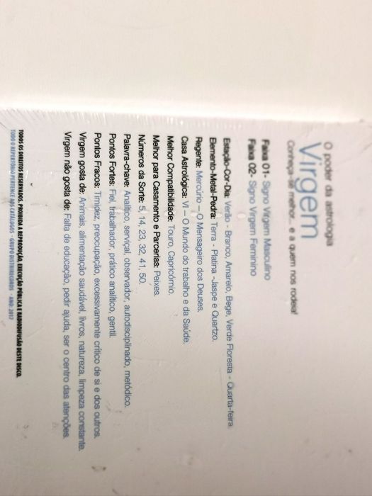 CD de Astrologia para Signo Virgem (edição de luxo)