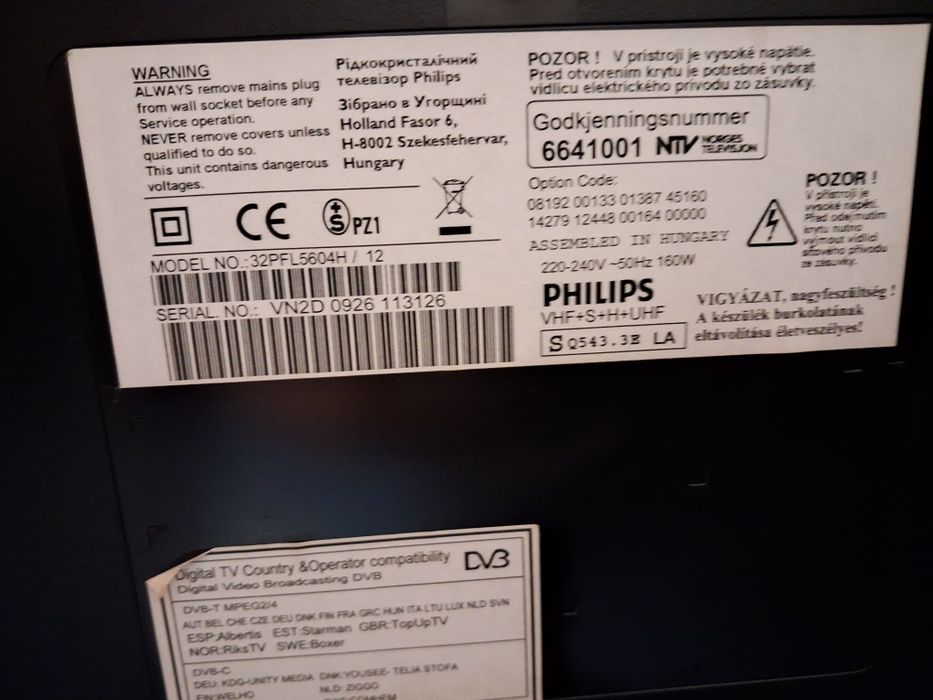 Televisão Philips- Não digital