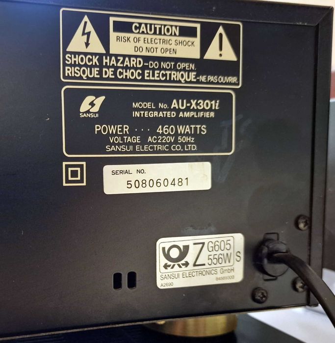 Стереопідсилювач Sansui AU-X301i