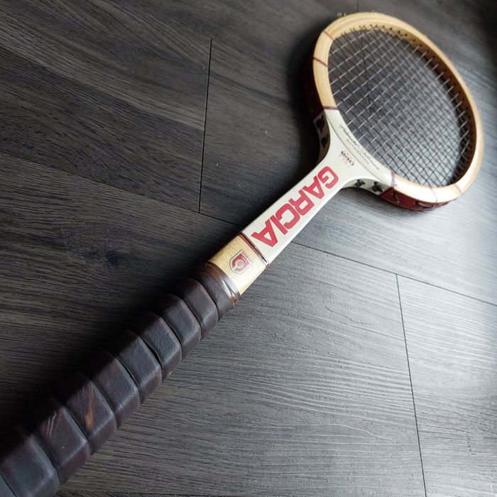 Stara drewaniana rakieta tenisowa Garcia 240 pro stan bdb