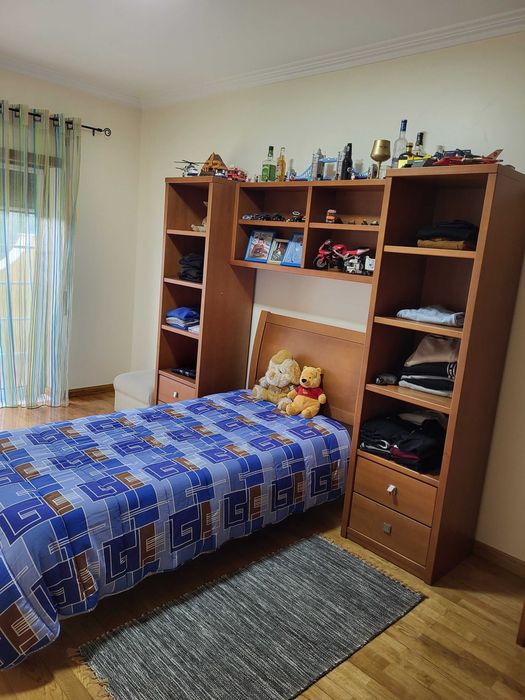 Mobília quarto criança - Madeira Maciça de Cerejeira