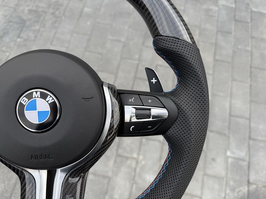 карбон м руль ОРИГІНАЛ airbag bmw f30 f15 f25 f10