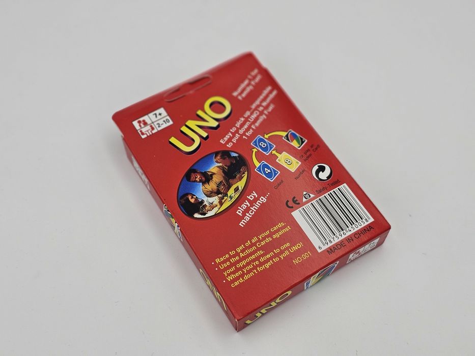 Jogo Uno novo, selado