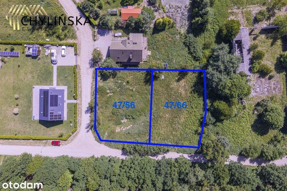 Działki w sąsiedztwie lasu i drogi, Brudzewo!