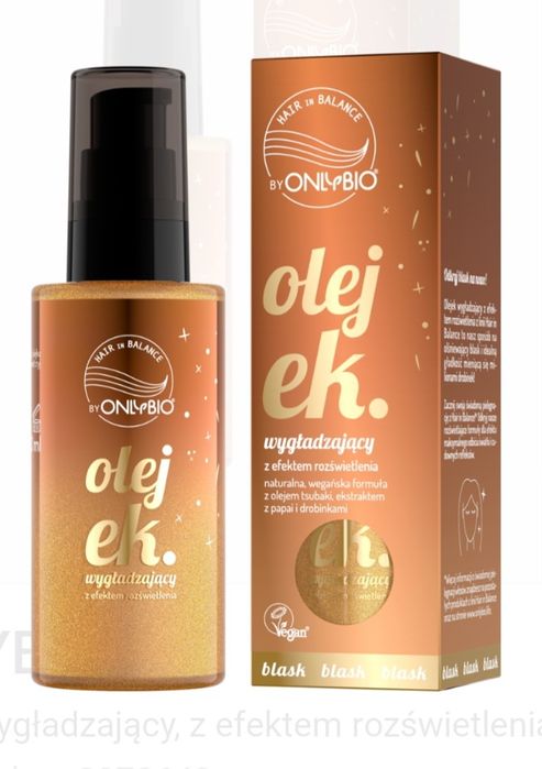 Olejek do włosów.