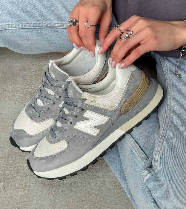 Жіночі кросівки New Balance 574 Grey (36-41)