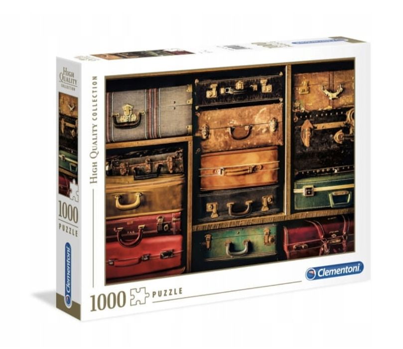 Puzzle 1000 elementów - kompletne