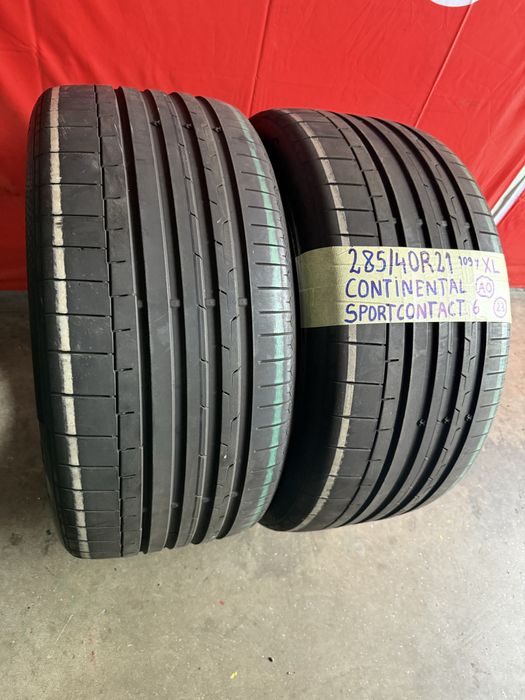 Pneus 285/40/21 Continental  impecaveis