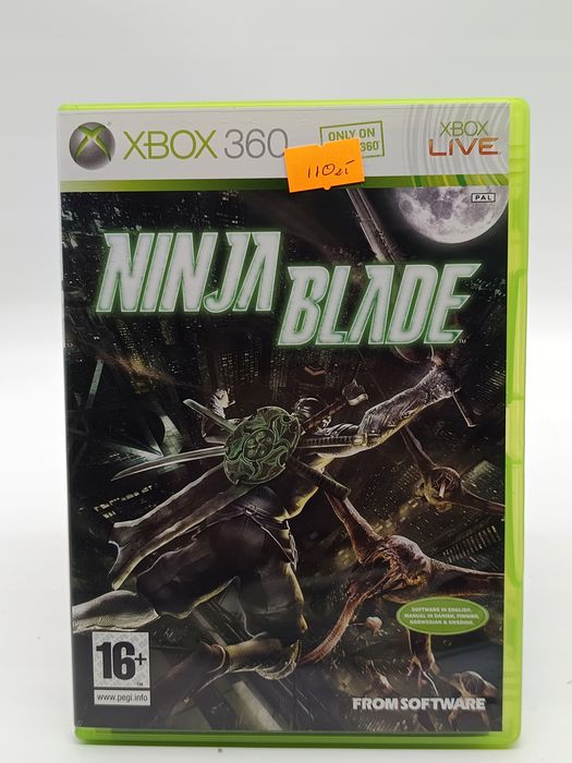 ninja blade xbox 360 pudełkowa