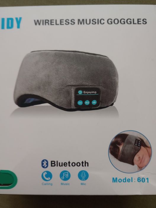 Продам маску для сну з навушниками