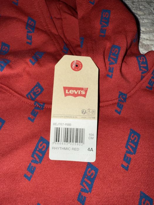 Levi’s худі дитяче (8EJ767-R8B кофта дитяча для хлопчика, дівчинки)