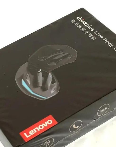 Беспроводные наушники Lenovo GM2. Спортивные игровые наушники