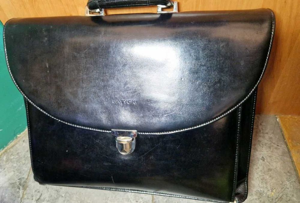 Teczka biznesowa skórzana BATECKI