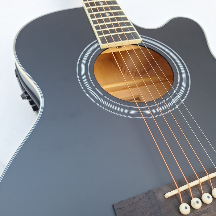 Gitara elktro-akustyczna  ALAMO - ZESTAW z akcesoriami - OUTLET