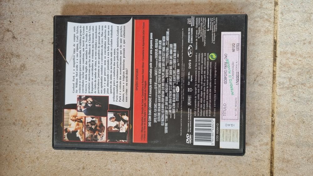 Dvd gosford park