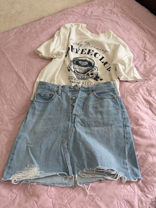 Джинсова юбка Levis Premium