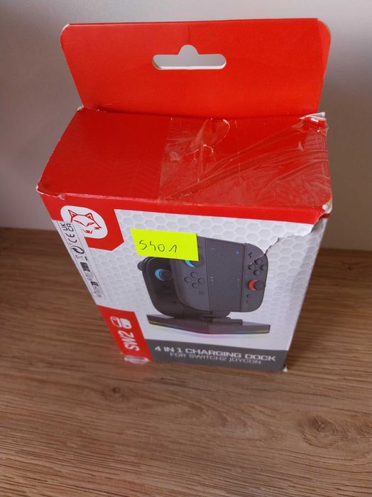 Stacja ładująca Nitendo Switch 2 4w1 RGB S401