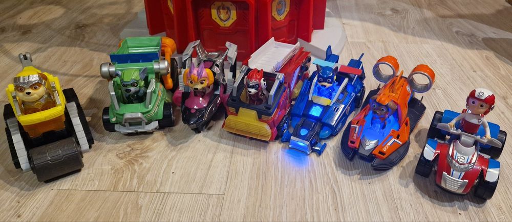 Pieski Psi Patrol Paw Patrol The Mighty Move