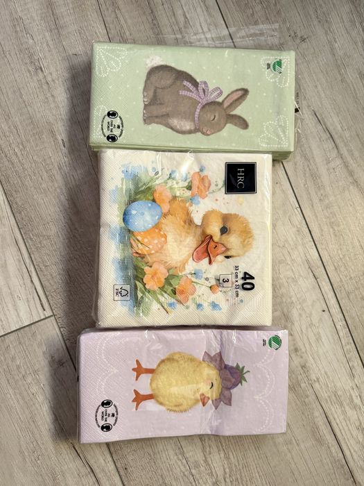 Zestaw do decoupage (serwetki i inne)