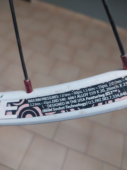 Jante 26" de bicicleta da marca Stan's NoTube, ou ZTR