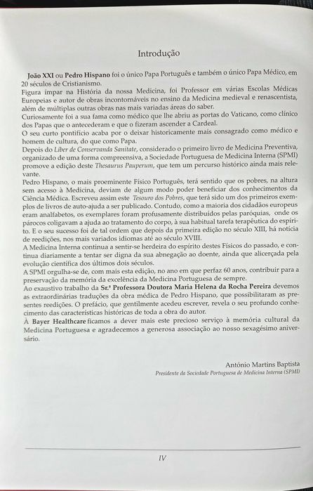 Tesouro dos Pobres Pedro Hispano