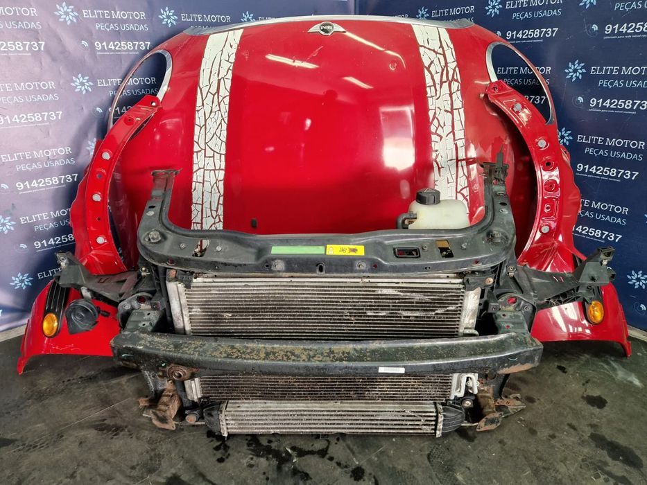 Frente completa usada MINI ONE D R56 capot parachoques oticas