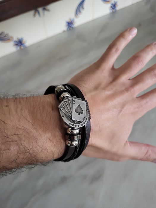 Pulseira naipe de cartas NOVA