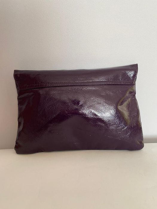 Kopertówka torebka śliwkowa