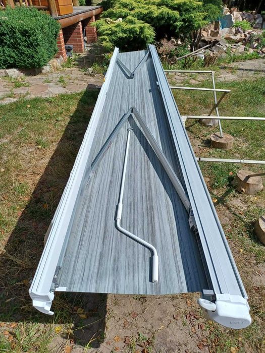 Markiza Fiamma Lajka F65 Polar 450 cm Royal Grey.Dachowa.Nowa