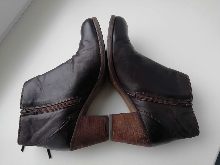 Шкіряні фірмові черевики американського бренду U.S.POLO ASSN!Оригінал!