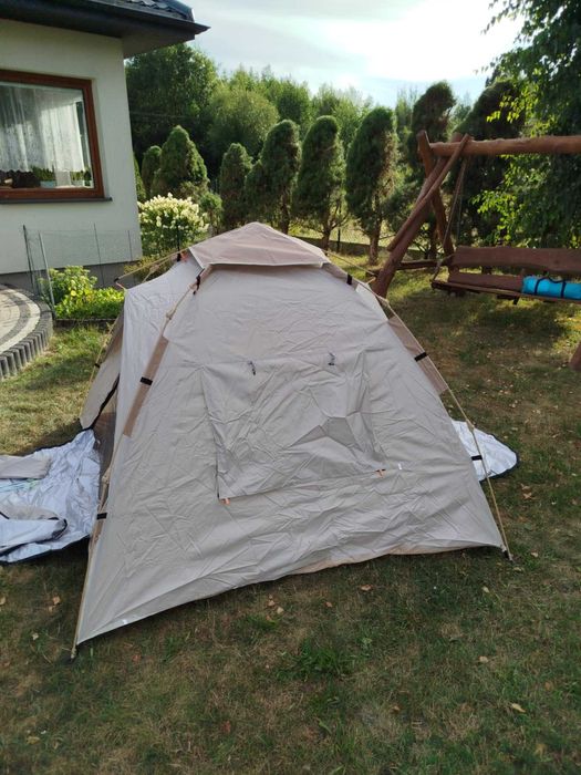 KinZon 3-4-osobowy namiot kempingowy, wodoodporny 3000 mm,