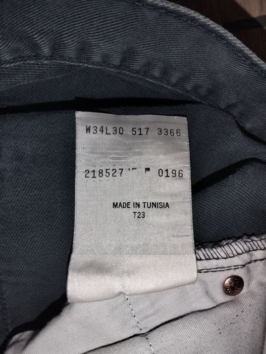 Вінтажні Джинси Levi's 517 Bootcat White tab 1996 року (w40 l30)