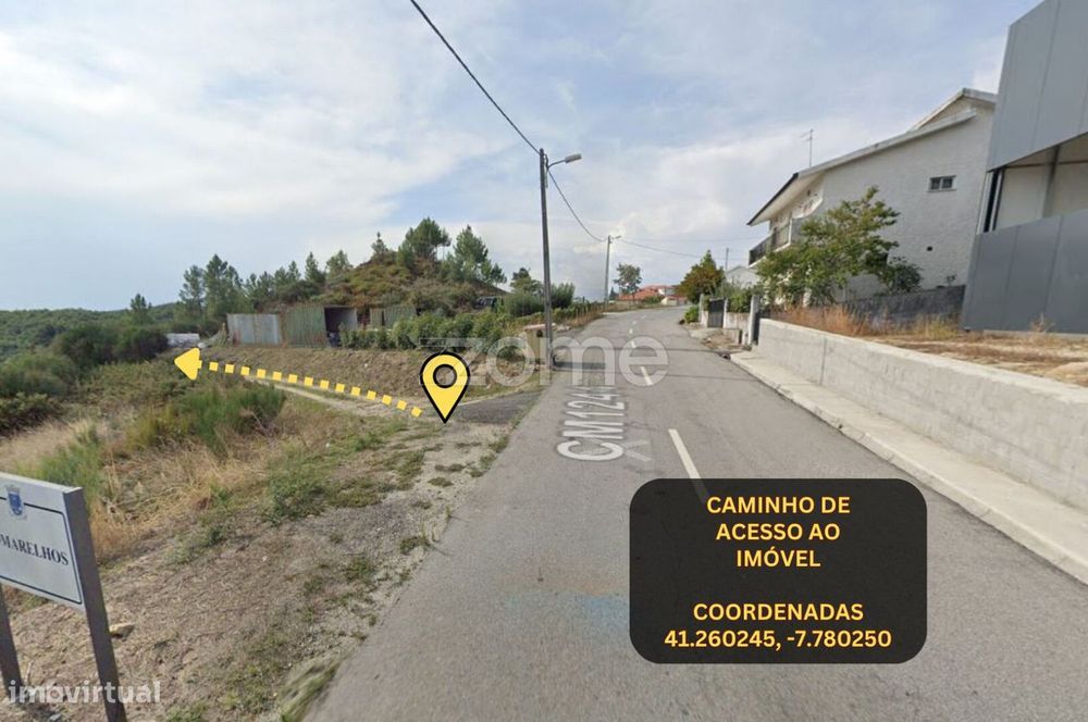Terreno de 4437m2 com ruína, Santa Marta de Penaguião, Douro