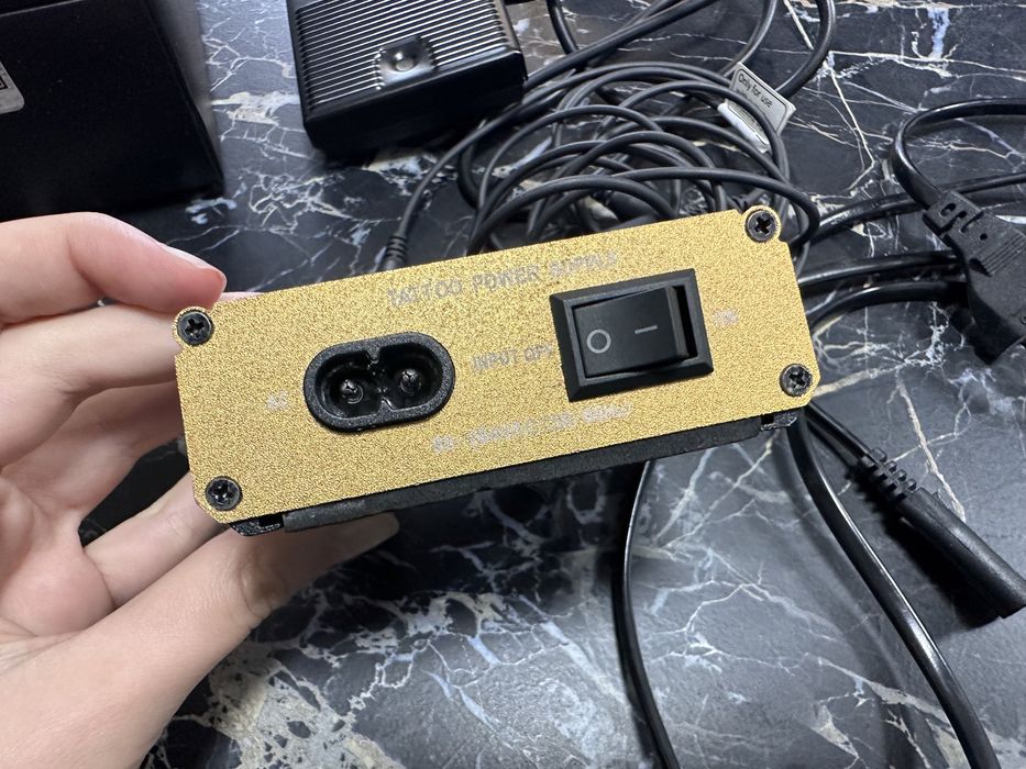 Maquina tatuar cheyenne+fonte+pedal