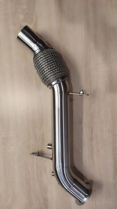 Даунпайп БМВ X1 E84 Ф30 Ф20 B47 Downpipe BMW X1 Е90 N47 HEAT SHIELD