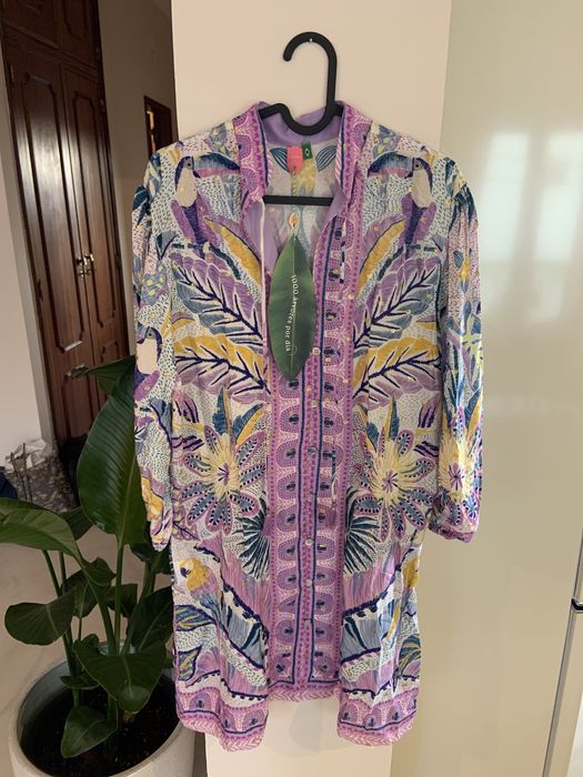 Vestido Bata Curta FARM - NOVO