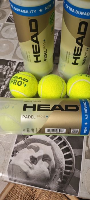 Conjunto de 3 bolas de padel