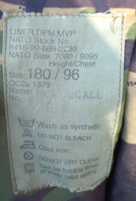 Куртка DPM GORE-TEX 180/96 British Army