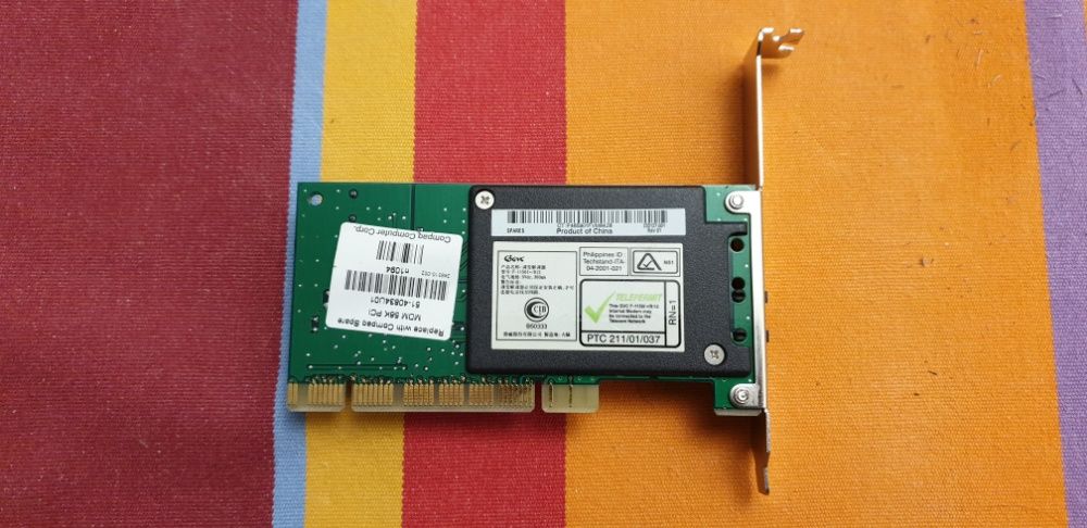 Compaq Placa Fax Modem PCI64751690286467120