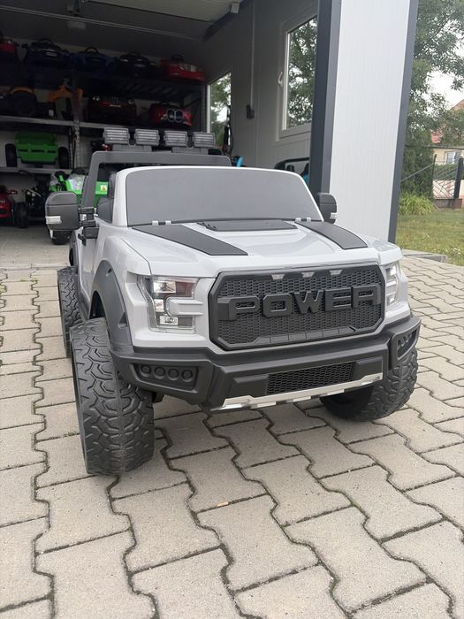 Jeep Raptor F150 4x4 Auto Na Akumulator 12Ah Pilot Koła Eva Skóra