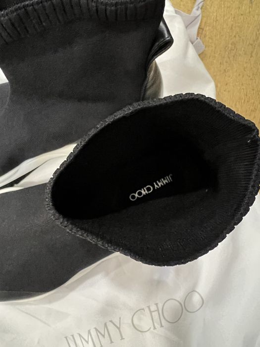 Ténis cano alto Raine Sock Jimmy Choo T.43