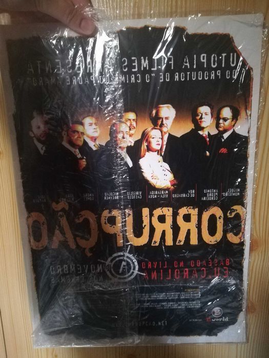 Poster do filme português Corrupção (2007), de João Botelho - NOVO